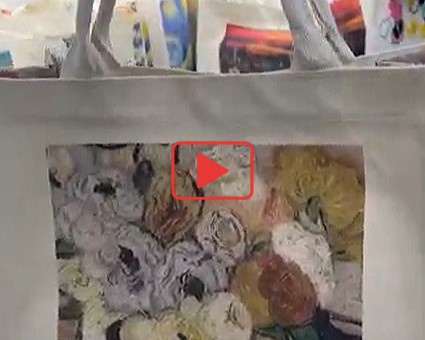 名画トートバッグ