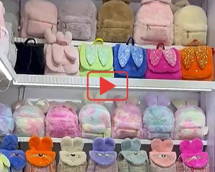 もこもこリュック