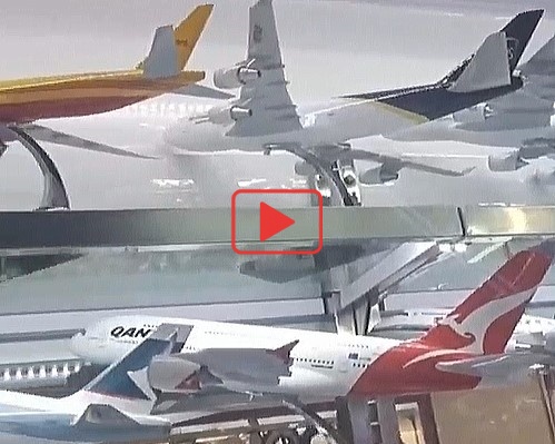 航空機の模型No.1