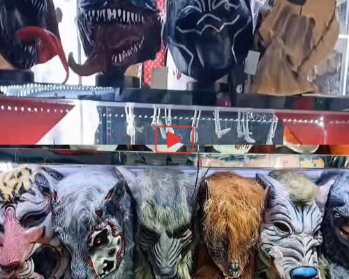 ハロウィンお面