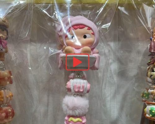 フィギュア付きビーズペン