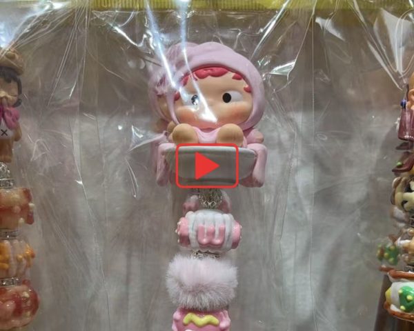 フィギュア付きビーズペン