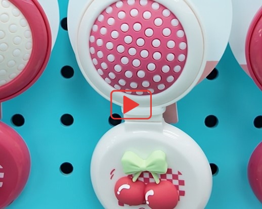 折りたたみヘアブラシ